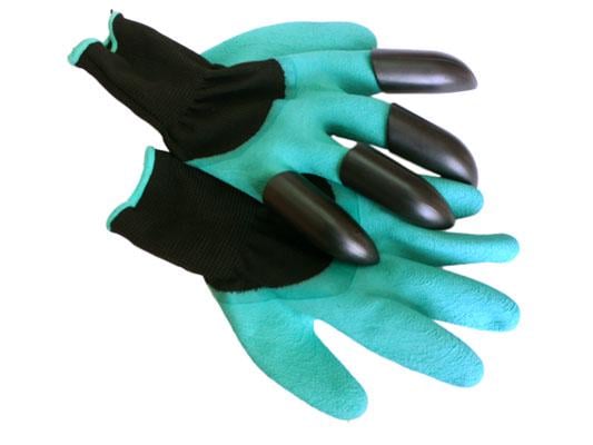 Перчатки садовые Garden Genie Gloves с когтями (2176)