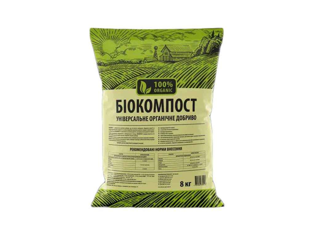 Удобрение органическое Биокомпост Киссон 8 кг (1005979) Удобрение органическое Биокомпост Киссон 8 кг (1005979)
