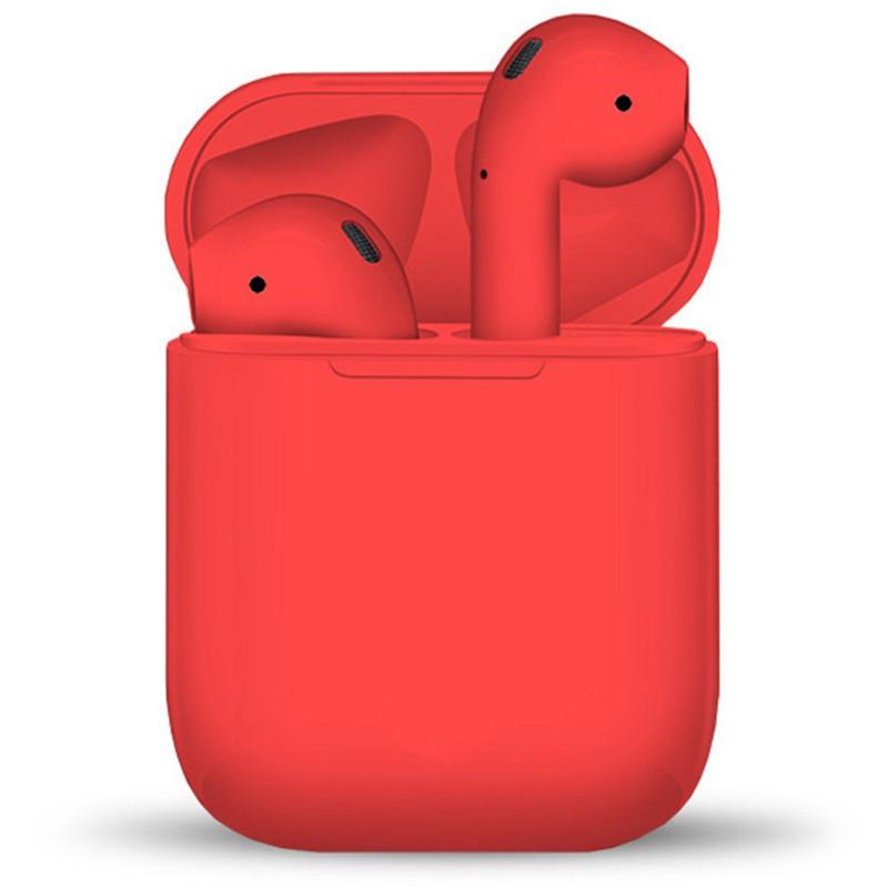 Наушники беспроводные TWS i12 Premium AirPods Красный