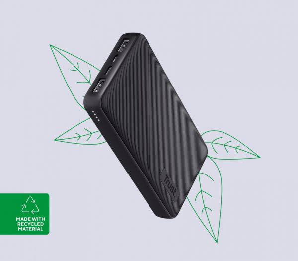 Повербанк Trust Primo ECO 20000mAh Black 24676 - фото 2