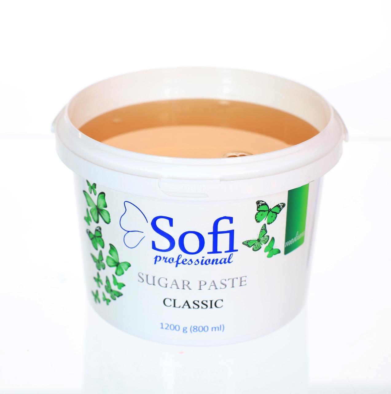 Цукрова паста для шугарингу Sofi May Classic Medium 1200 г - фото 3 Цукрова паста для шугарингу Sofi May Classic Medium 1200 г - фото 3