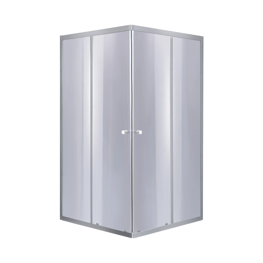 Душова кабіна Lidz Wawel SC90x90.SAT.LOW.GR квадратна скло тонованне 4 мм без піддону (47623)