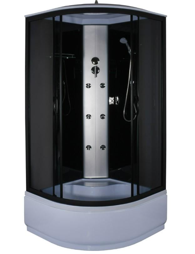 Душевой бокс Bravo BZURA H90GBB полукруглый (62865)