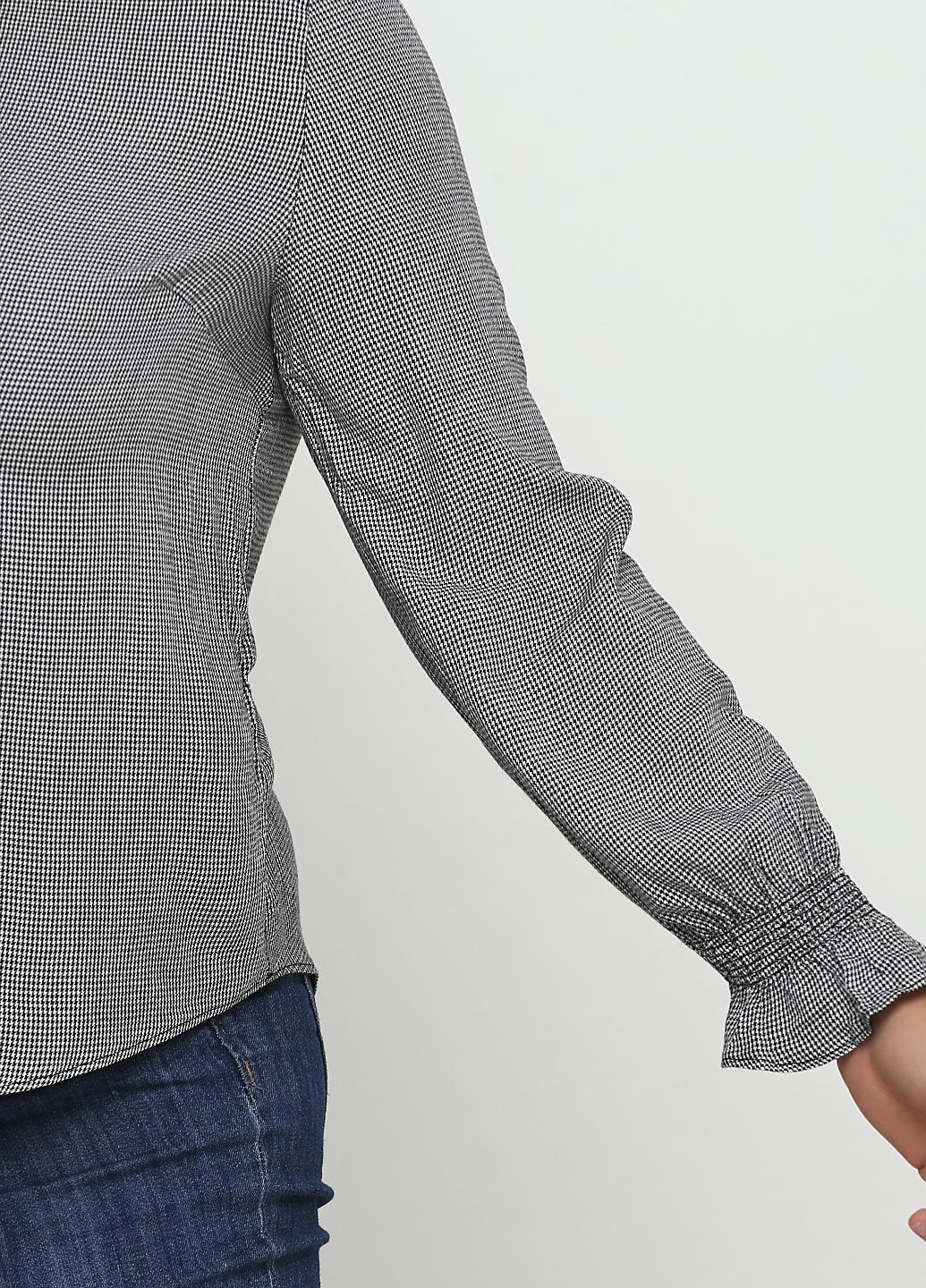 Блуза H&M р. 38 Чорно-білий (6752038) - фото 5 Блуза H&M р. 38 Чорно-білий (6752038) - фото 5