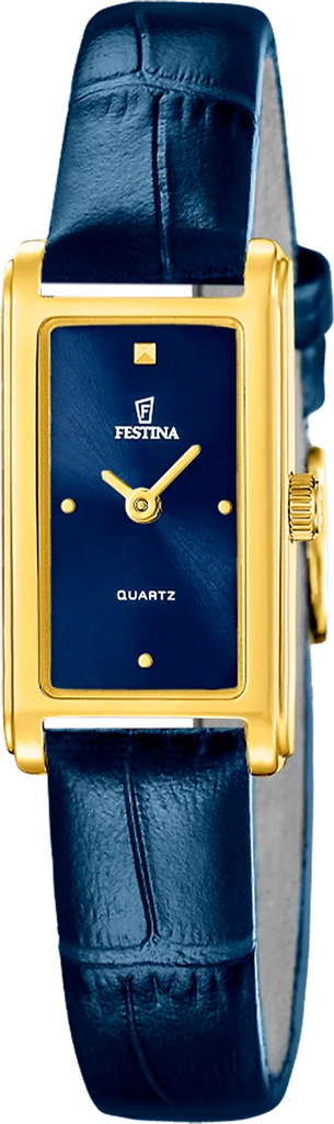 Наручные часы женские Festina F20770/4 Mademoiselle со стальным корпусом WR 30 м и синим циферблатом
