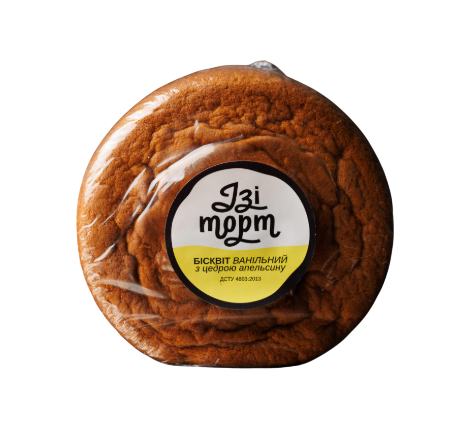 Бисквит ванильный с цедрой апельсина для торта 450 г (31466805)