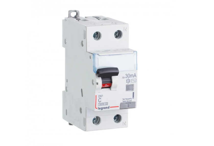 Дифференциальный выключатель LeGrand DX3 1P+N 20A 30мА C тип AC (34074522)