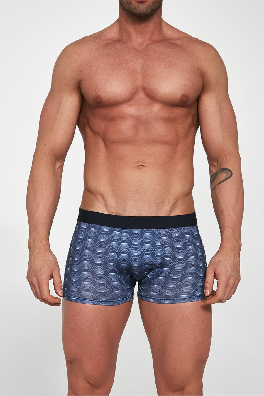 Трусы боксеры Cornette р. 3/M Синий (77536) Трусы боксеры Cornette р. 3/M Синий (77536)