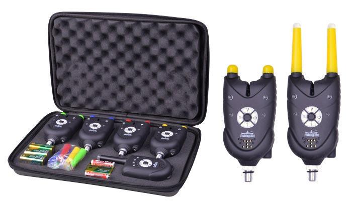 Набор сигнализаторов Fishing ROI с пейджером в кейсе (511-4) - фото 2 Набор сигнализаторов Fishing ROI с пейджером в кейсе (511-4) - фото 2