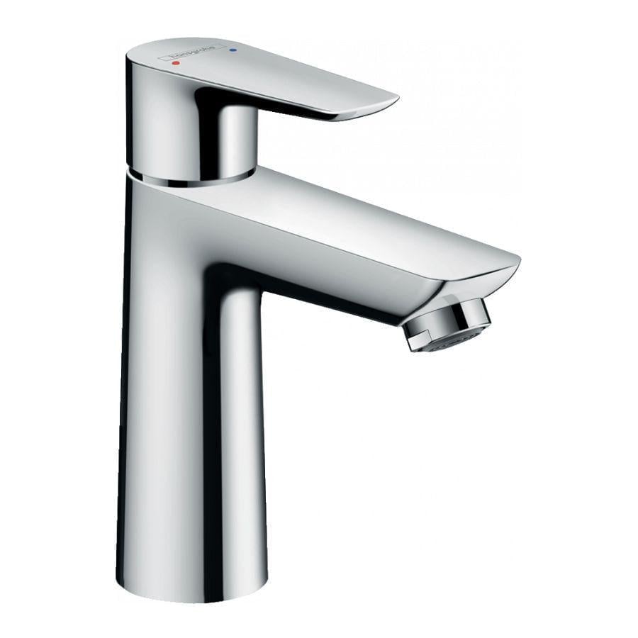 Змішувач для раковини Hansgrohe Talis E 110 з донним клапаном pop-up латунь Хром (71710000)