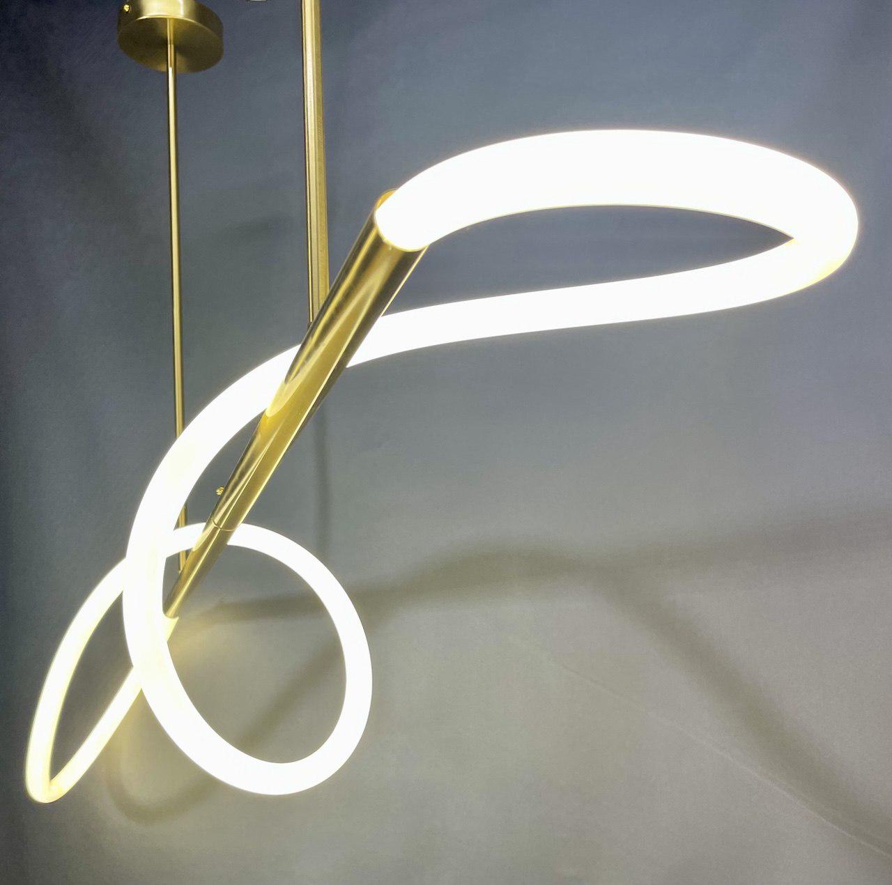 Люстра шланг Zilini ER4444/1200 удлиненная Золотой (24237760) - фото 2 Люстра шланг Zilini ER4444/1200 удлиненная Золотой (24237760) - фото 2