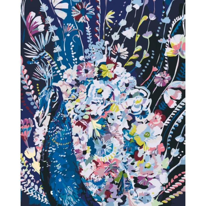 Картина по номерам Ідейка Животные, птицы Царское величие 40х50 см (KHO2491)