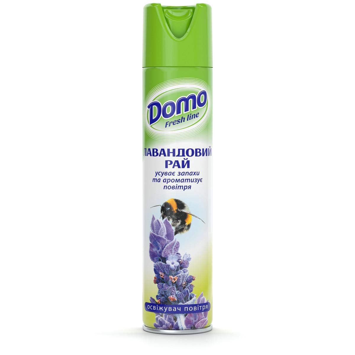 Освіжувач повітря Domo "Лавандовий рай" 300 мл Освіжувач повітря Domo "Лавандовий рай" 300 мл