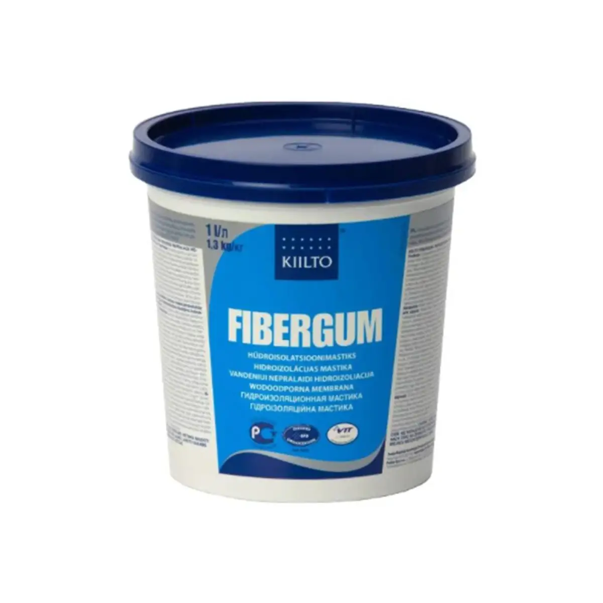 Мастика акриловая гидроизоляционная Kiilto Fibergum 1 л (2602554834)
