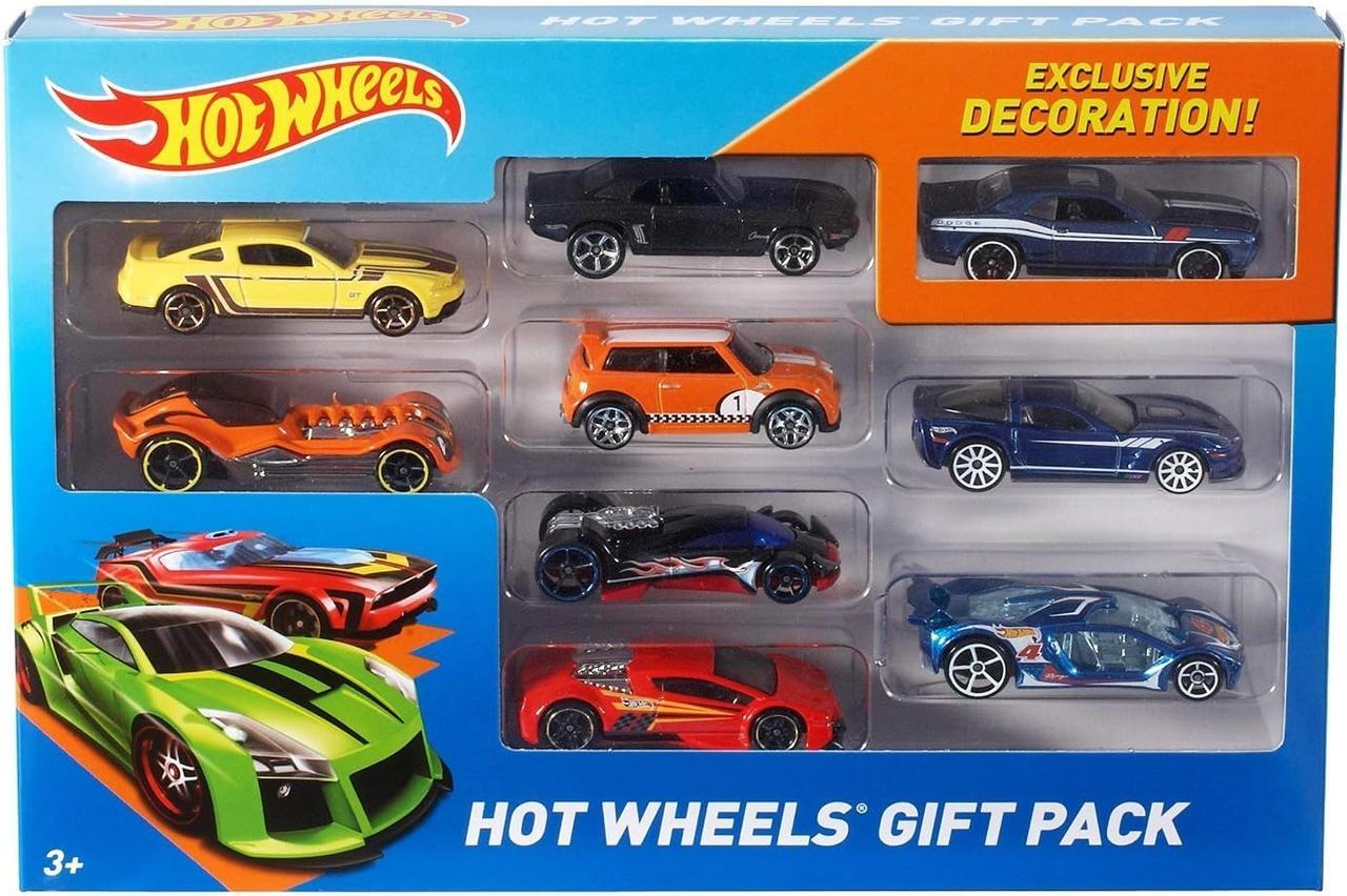 Колекційний набір моделей автомобілів Hot Wheels 9 Car Pack Assortment 9 шт. (2044194333) - фото 1