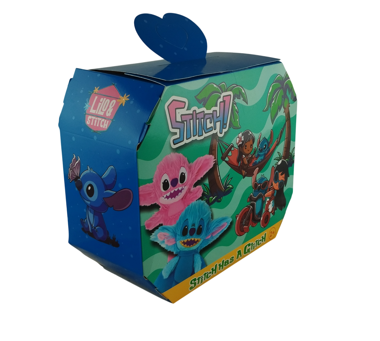 Мягкая игрушка-сюрприз Стич с аксессуарами (000033)