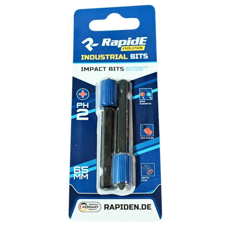 Бито-ограничитель магнитный RapidE IMPACT PH2-65 мм (37159431)