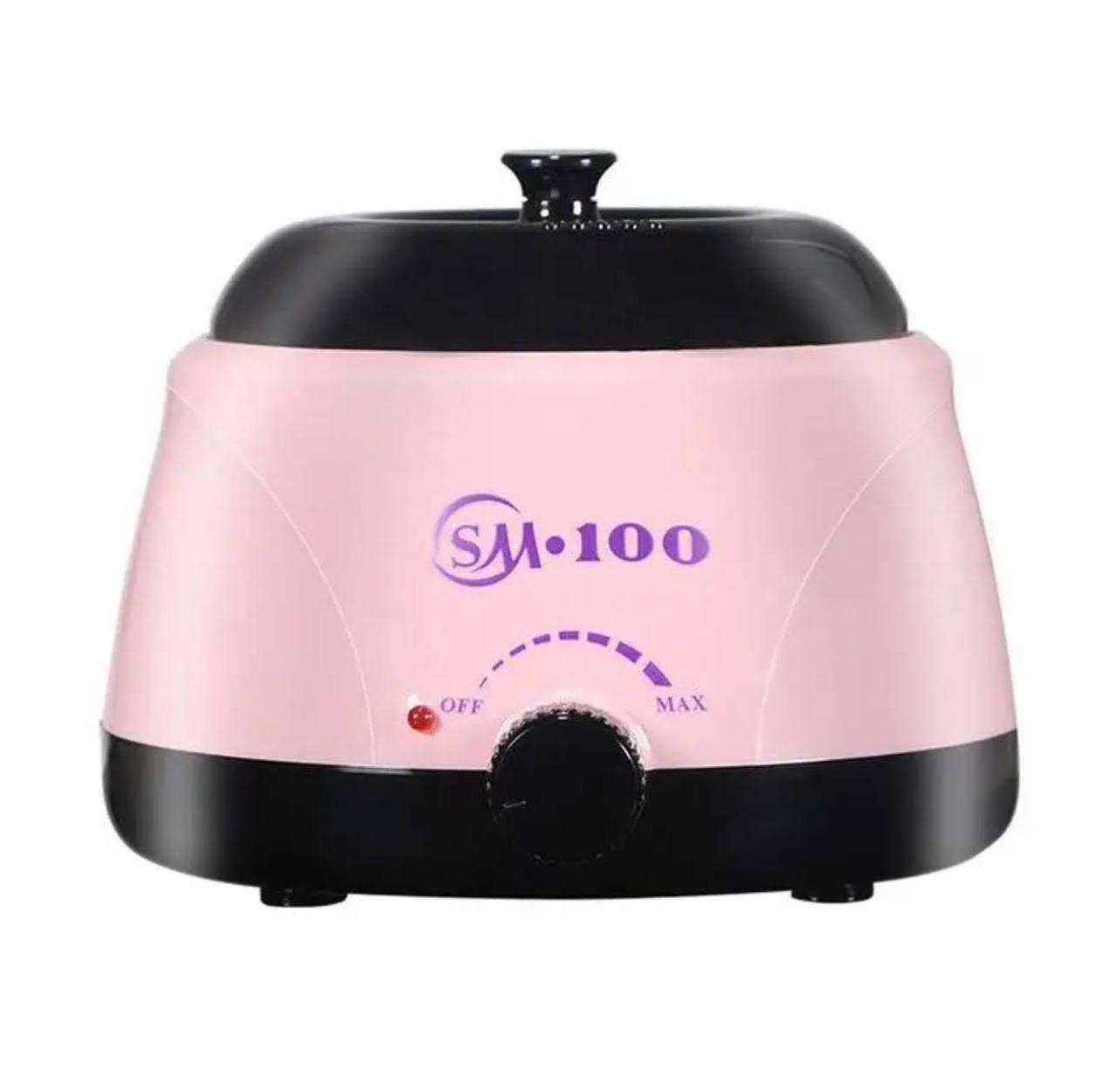 Набір для депіляції із воскоплавом 100 Вт/віском 500 г/шпателі/засоби для шкіри (SM-100NB) - фото 2 Набір для депіляції із воскоплавом 100 Вт/віском 500 г/шпателі/засоби для шкіри (SM-100NB) - фото 2