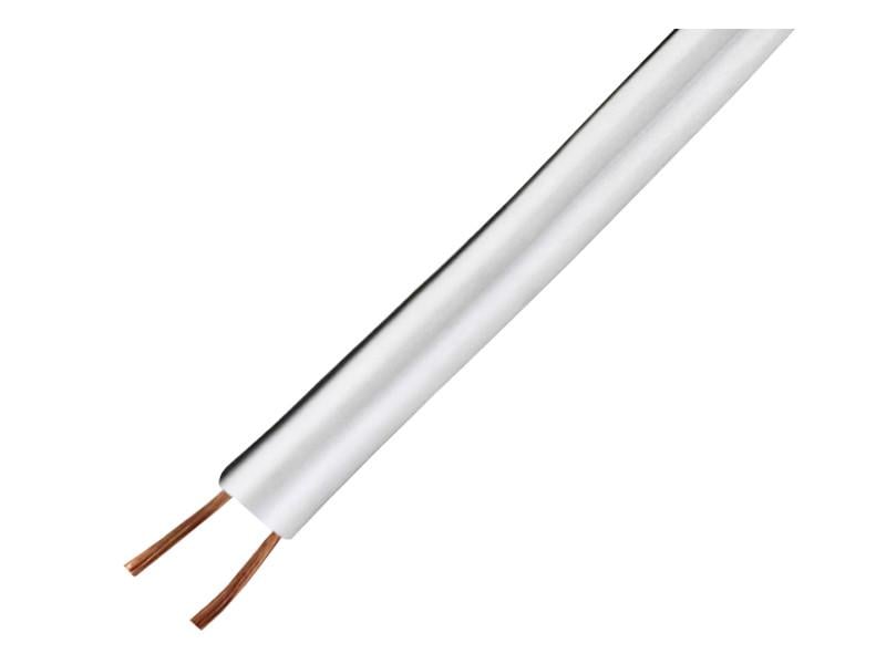 Кабель акустический ШВП 2х0,1 кв. мм 1 м Белый (3393)