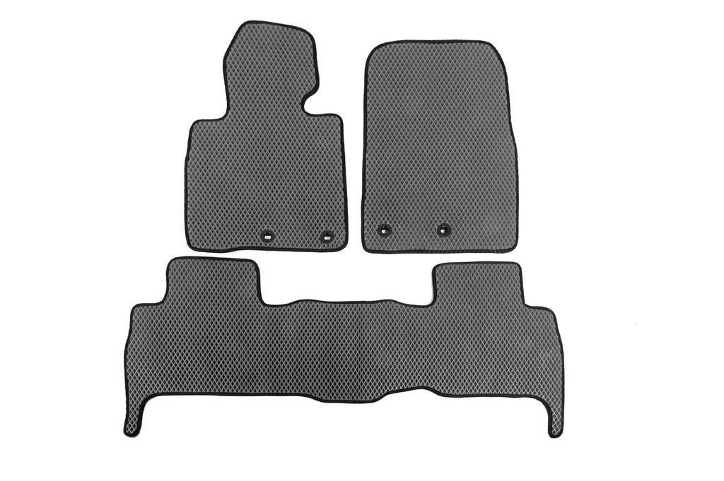 Коврики полиуретановые Digital Designs EVA V-2 для Lexus LX570/450d 2012-2021 гг. этилвинилацетат Серый (131601)