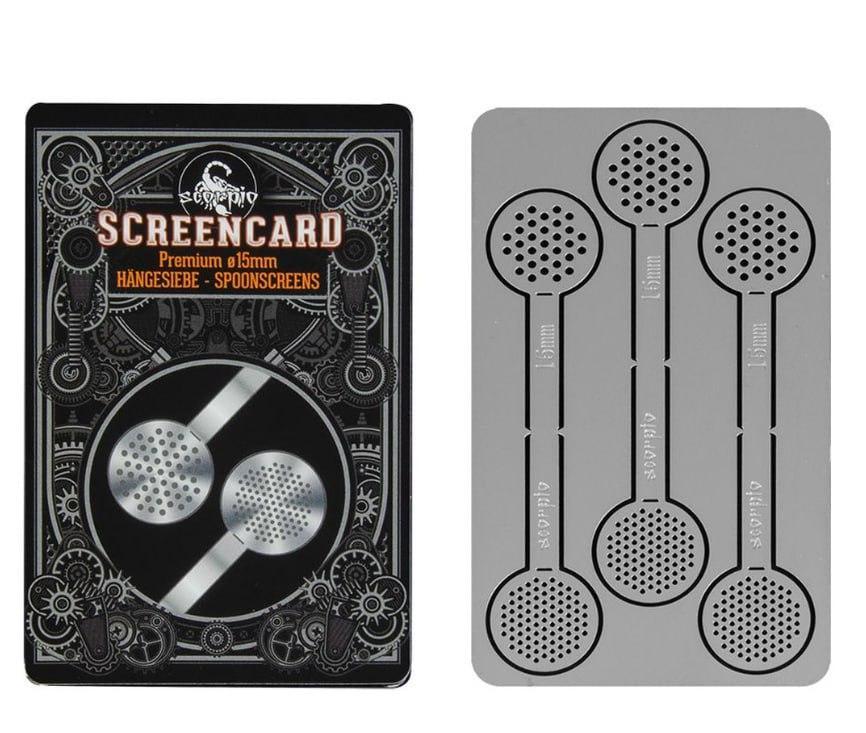 Сетка ложка металлическая Scorpio ScreenCard Spoon (15159)