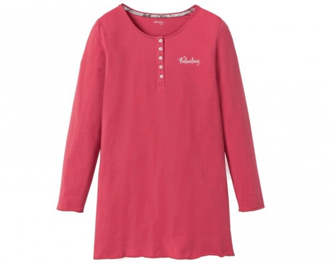 Ночная рубашка Esmara 127K S Красно-розовый (127K/S)