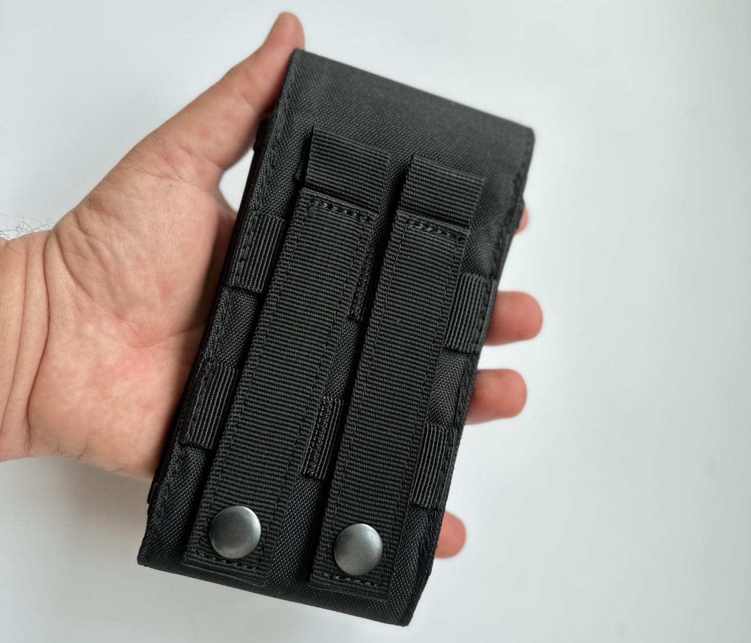 Подсумок на пояс для телефона Tactic 5-7" Черный (0101-black) - фото 5 Подсумок на пояс для телефона Tactic 5-7" Черный (0101-black) - фото 5