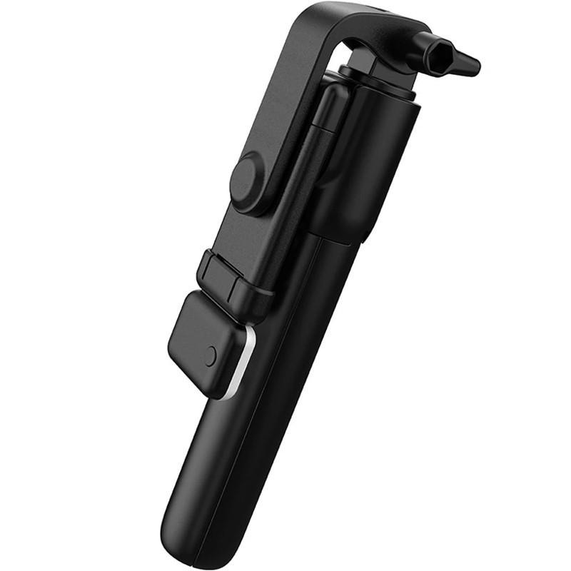 Селфі-монопод з підсвіткою та пультом U&P Selfie Stick R1S Black (SBO-R1S-BK) - фото 2