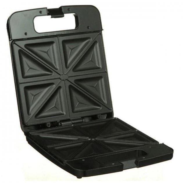 Бутербродниця Domotec MS-7718 1400 Вт антипригарне покриття індикатор нагрівання (ws72579)