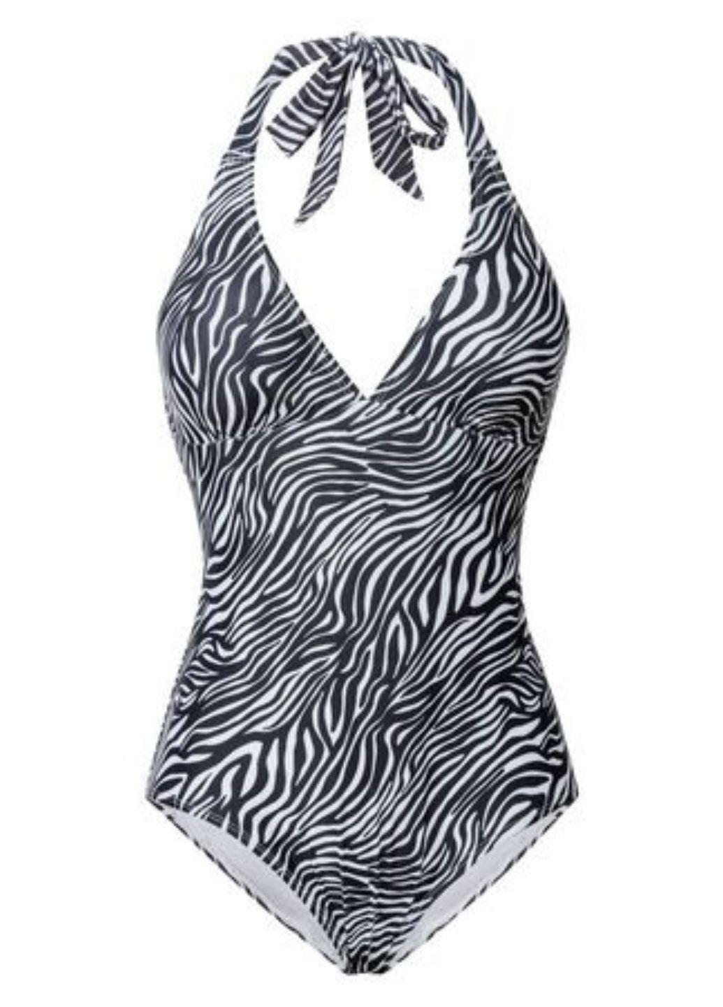 Купальник жіночий Esmara р. 38/44-46 Чорно-білий (VSS135BW_р.38)