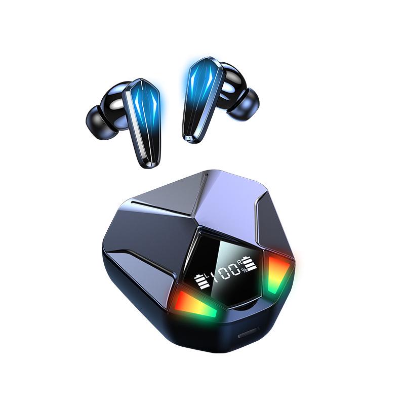 Игровые беспроводные bluetooth наушники TWS X6 Gaming с шумоподавлением