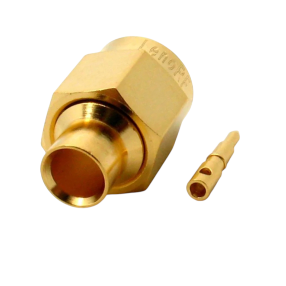Коннектор штекер SMA Leno RF SMA PLUG FOR RG402 CABLE 3.01.281 1 шт. (000049235)