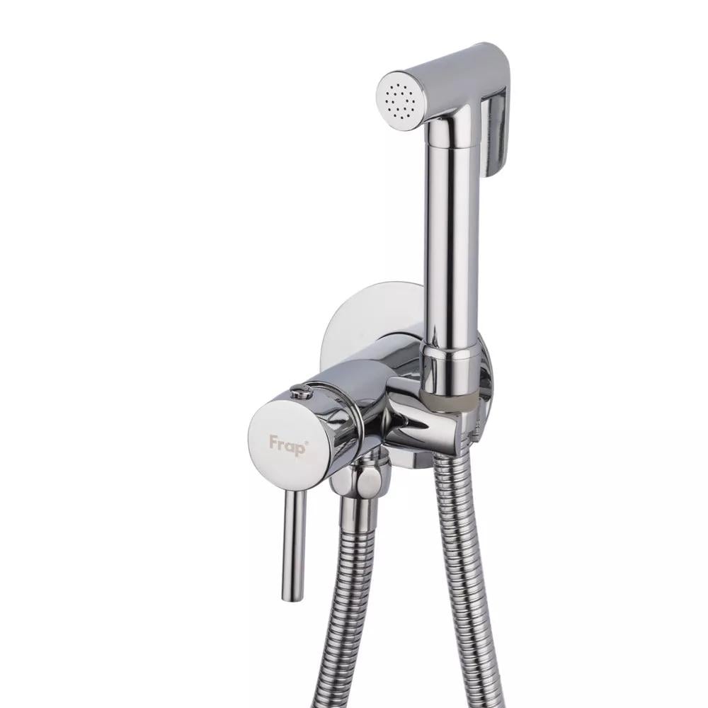 Змішувач для гігієнічного душу Frap прихований F7505-2 Хром (125929) Змішувач для гігієнічного душу Frap прихований F7505-2 Хром (125929)