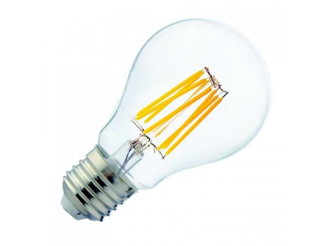 Лампа філаментна HOROZ ELECTRIC LED 8W А60 Е27 4200K 850 Lm 220-240V (001-015-0008-030)