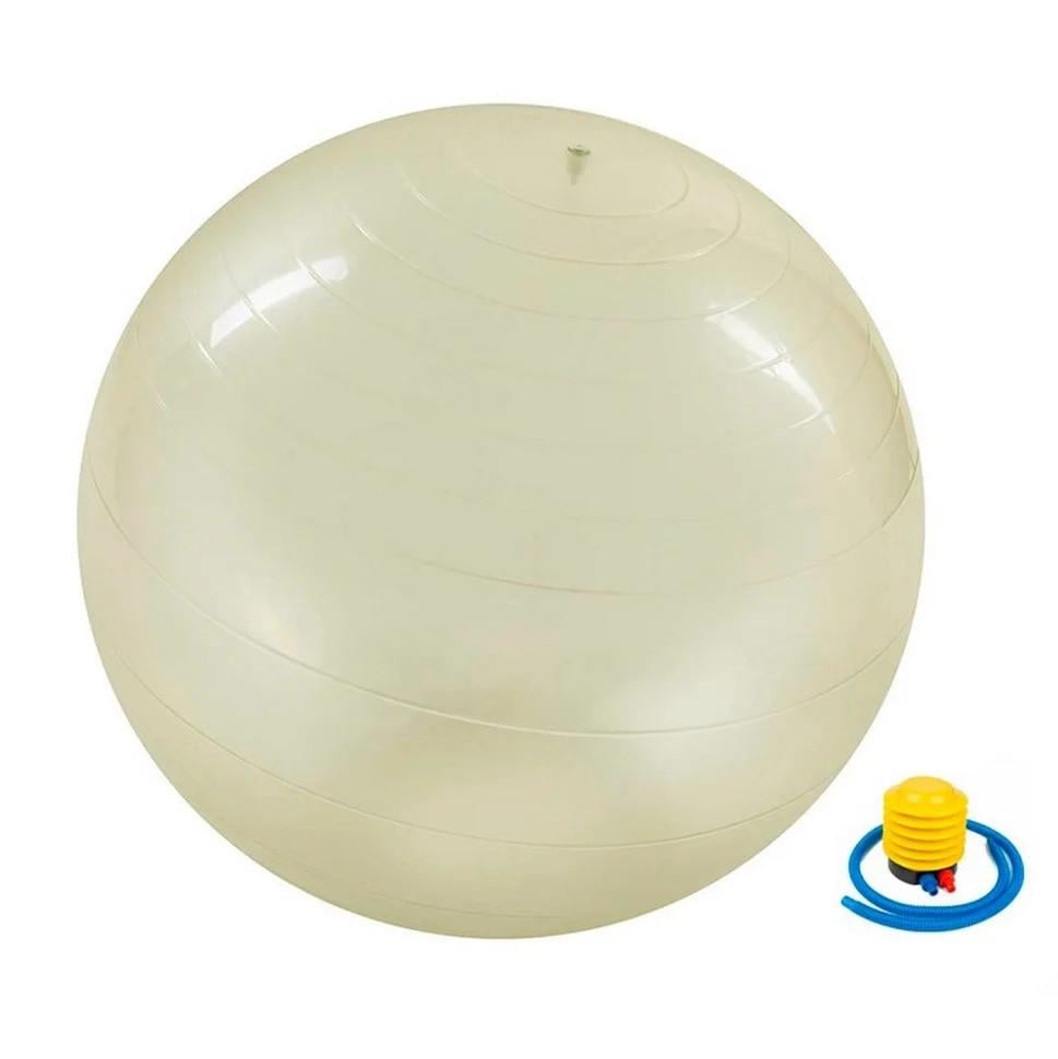 Мяч для фитнеса 85 см до 150 кг Прозрачный (2662575388)