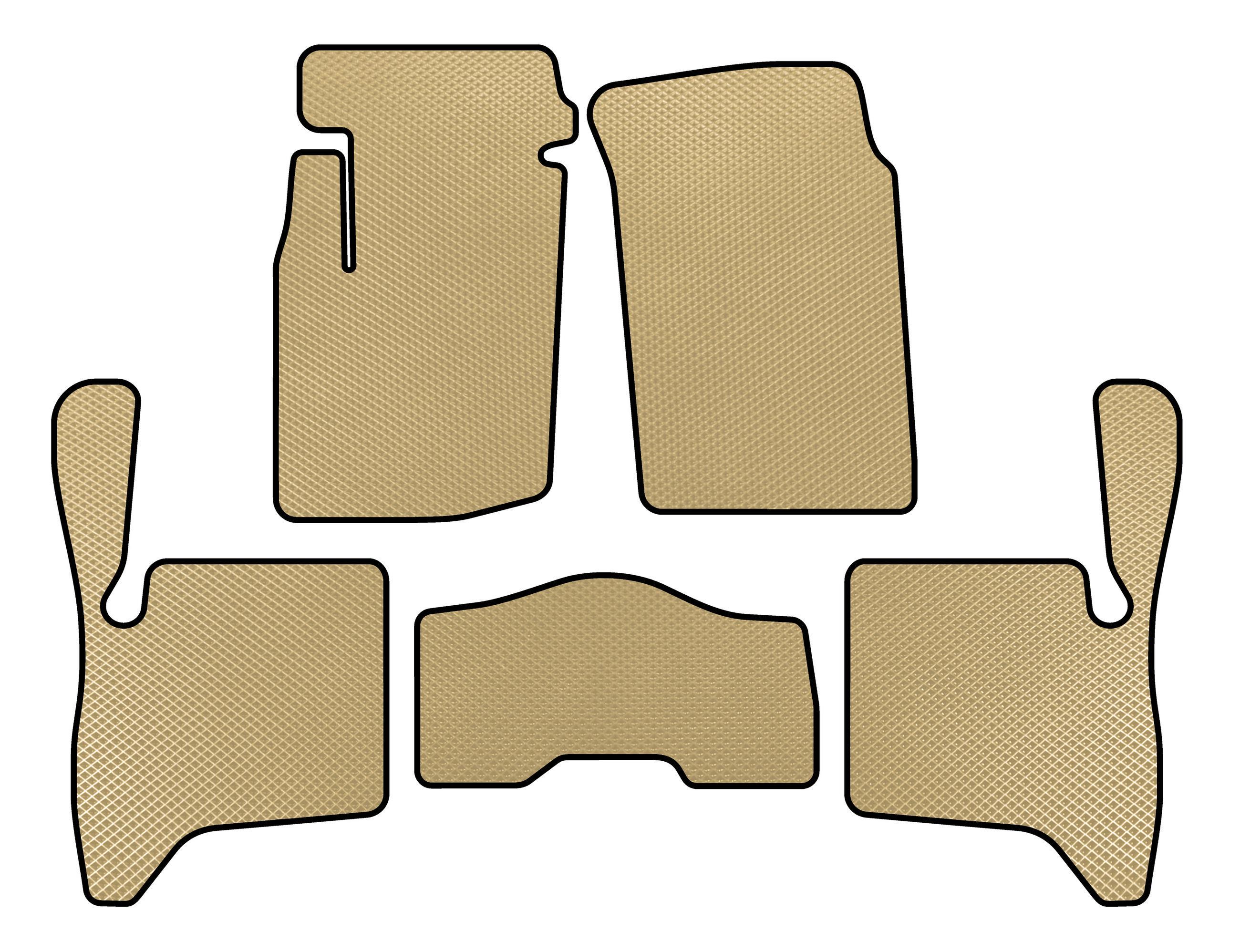 Коврики EVA Digital Designs для Suzuki Vitara 1998-2006 гг. Бежевый (139046)