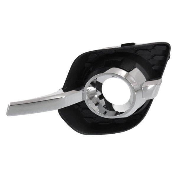 Решетка бампера AVTM Chevrolet Equinox 2010-2016 правая с отверстиями противотуманок Хром (181727912)