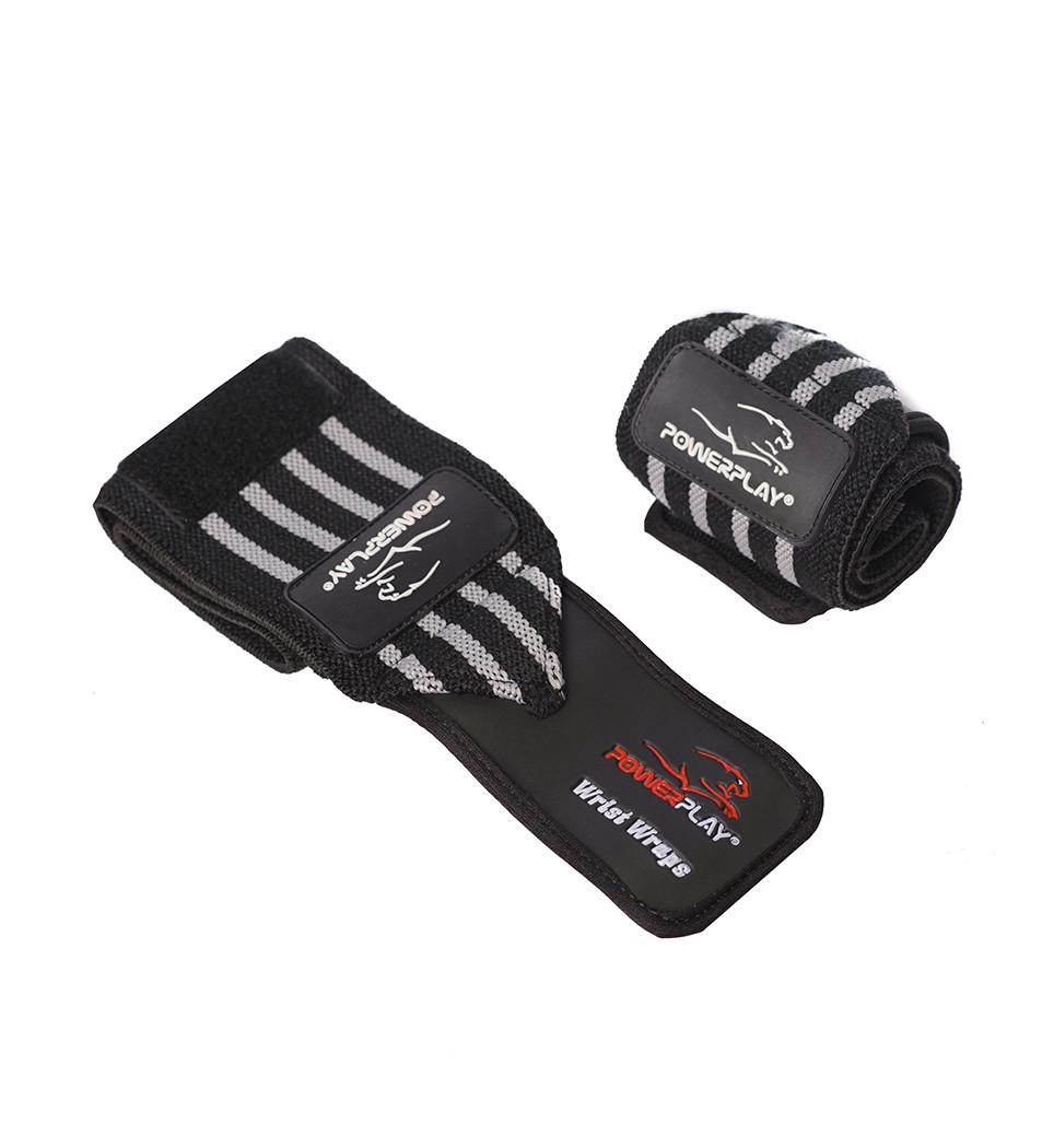 Бинты кистевые PowerPlay 3081 Черно-Серый (A-011743) - фото 2 Бинты кистевые PowerPlay 3081 Черно-Серый (A-011743) - фото 2