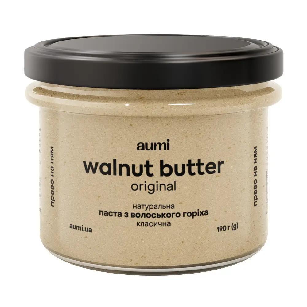 Паста из грецкого ореха классическая Aumi натуральная без добавок 190 г