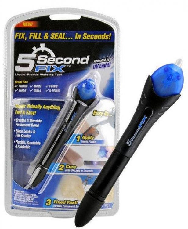 Клей жидкий горячий 5 Second FIX пластик Black (123640) - фото 2 Клей жидкий горячий 5 Second FIX пластик Black (123640) - фото 2