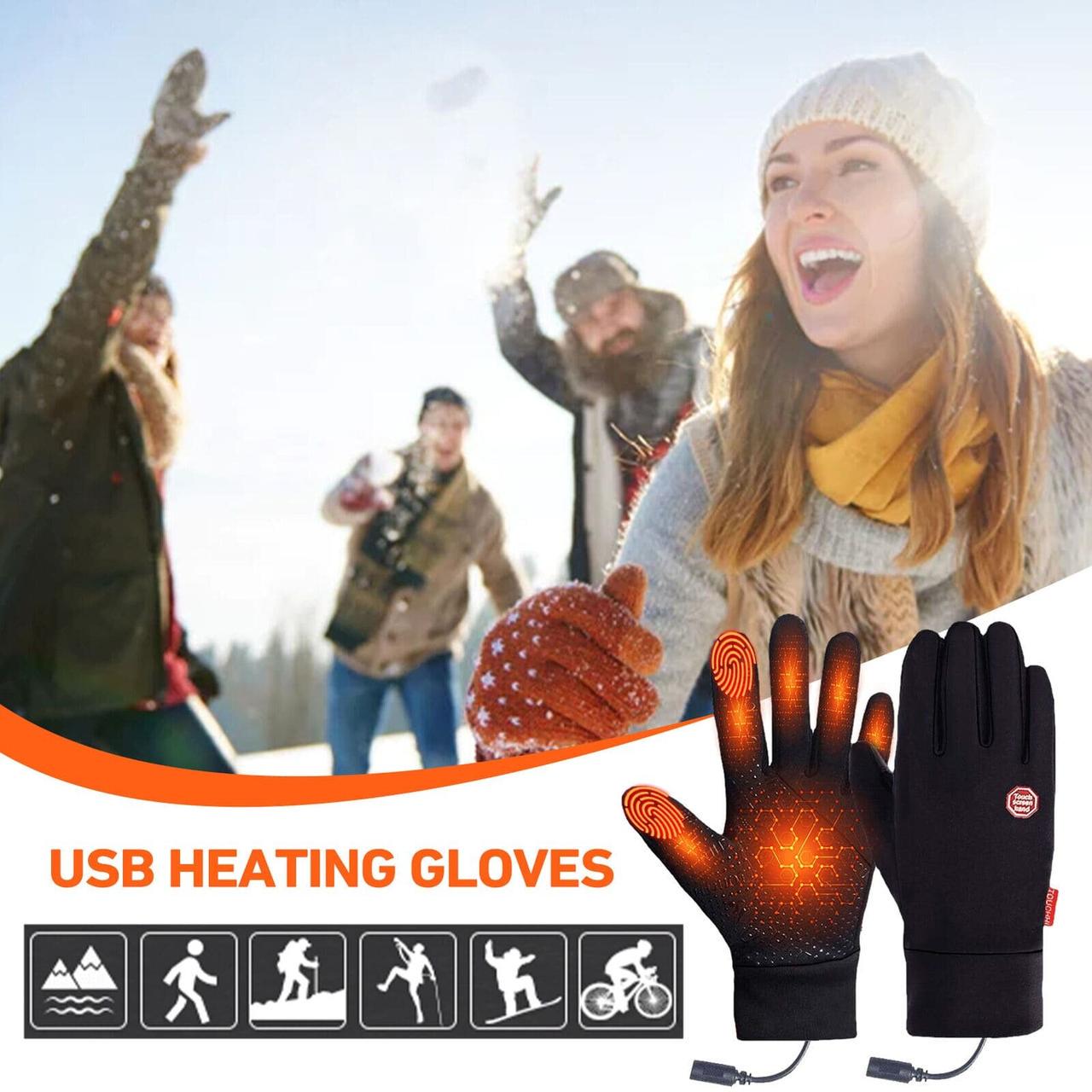 Перчатки с подогревом USB Heated Gloves - фото 6