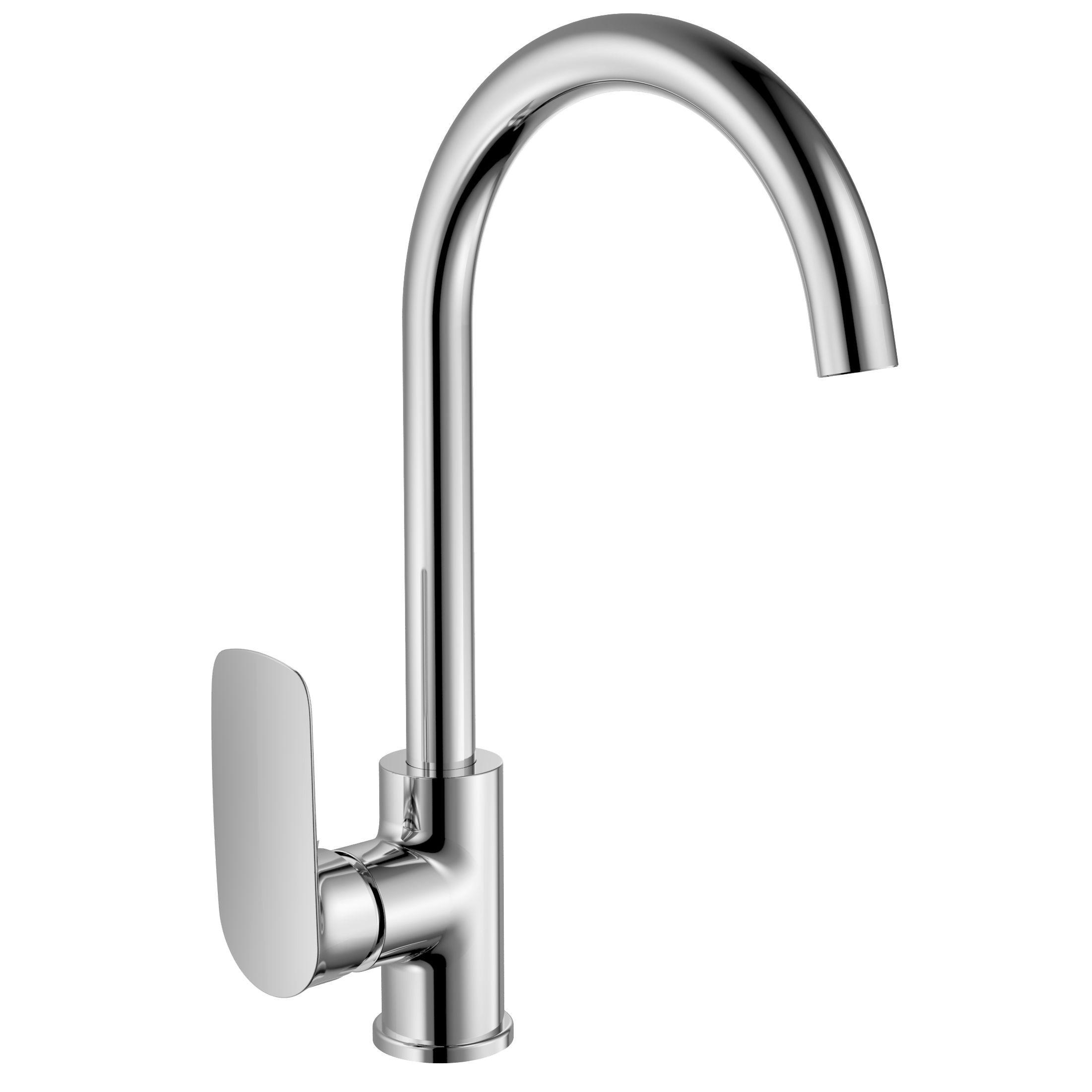 Змішувач для кухні Imprese STRELA f03408301AA одноважільний Хром (115743)