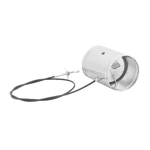 Дроссельная заслонка с гибким регулированием Darco Ø 80 мм оцинкованная с силиконовым уплотнением