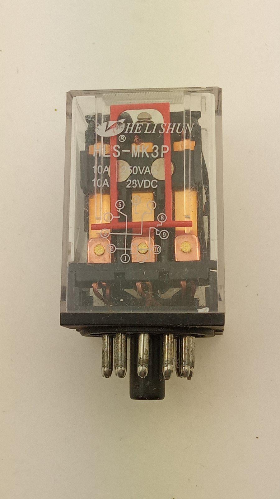 Реле HLS-MK3P DC24V-10A-3C