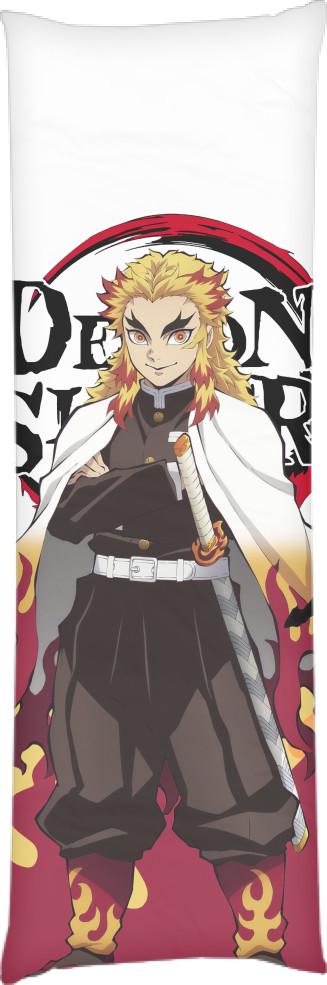 Подушка дакимакура Demon Slayer Kimetsu no Yaiba 37 60x180 см (14107007)