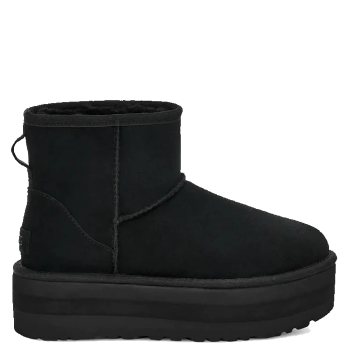 Уггі жіночі міні платформа замша Ugg Mini Platform Black Suede Чорний (28721) Уггі жіночі міні платформа замша Ugg Mini Platform Black Suede Чорний (28721)