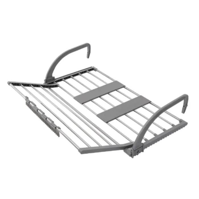 Сушилка для белья складная на балкон окно или батарею Folding Clothes Hanger двойная (3099b654) Сушилка для белья складная на балкон окно или батарею Folding Clothes Hanger двойная (3099b654)