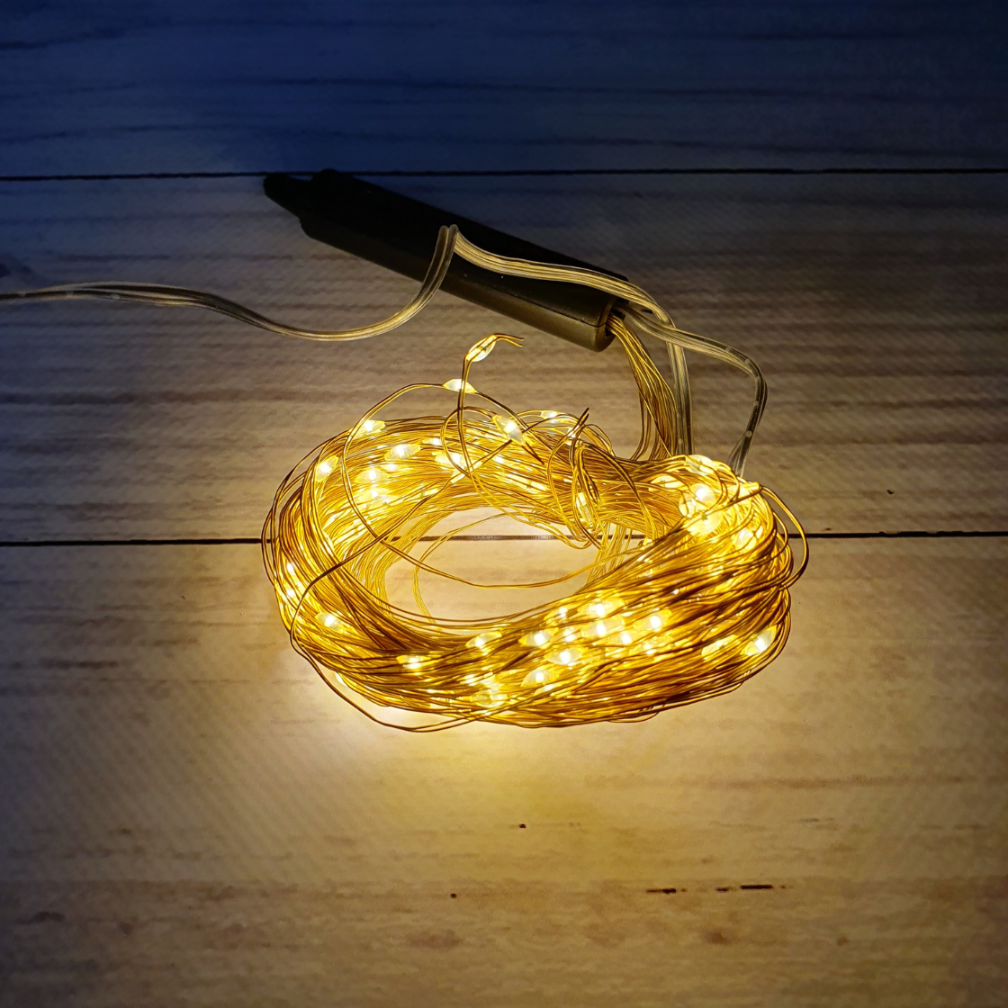 Гирлянда Конский хвост 200 LED USB 10 нитей (JLY-147-Yellow) - фото 8