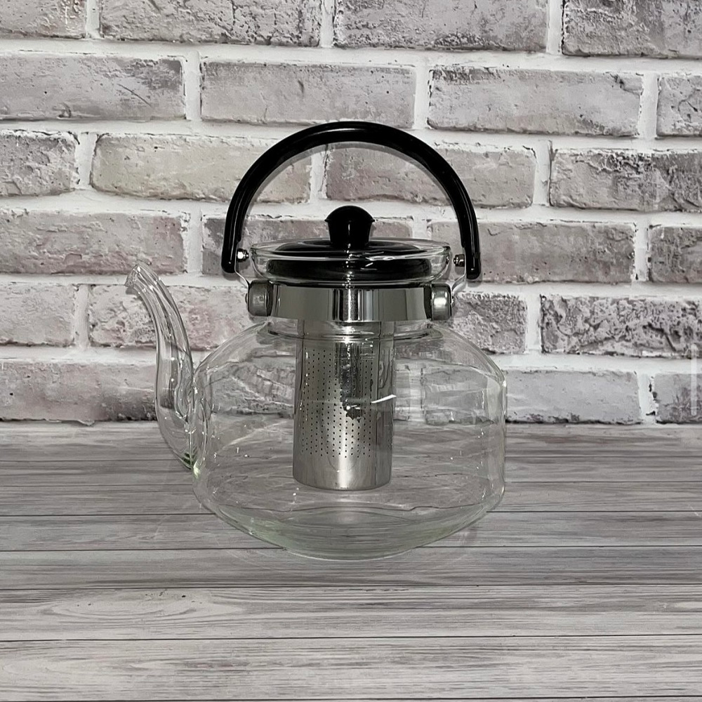 Чайник-заварник скляний Stenson MS-0138 2 л - фото 3