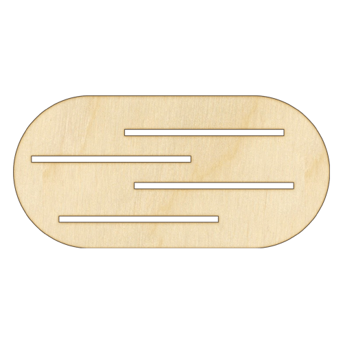 Заготовка з фанери №33 Підставка-3 (5360)